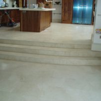 Steps in a Marble Kitchen