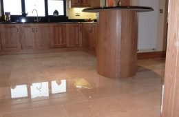 Polished Crema Marfil Kitchen Tiler