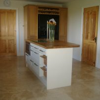 Travertine Kitchen Floor