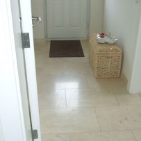 Tiled Back Hall Floor