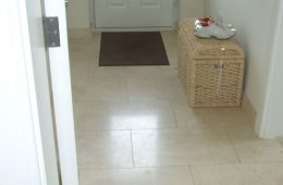 Tiled Back Hall Floor