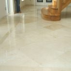 Crema Marfil Polished Marble Entrance Hall