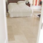 Cream Marble Bedroom Floor