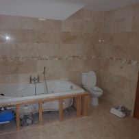 Marble and Mosaic Bathroom Tiling