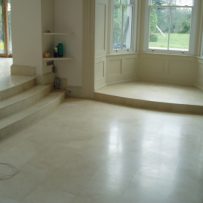 Floor Tiling in Marble