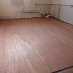 6mm Waterproof Ply Board covering all floor