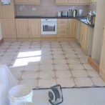 Tiling kitchen Floor 1